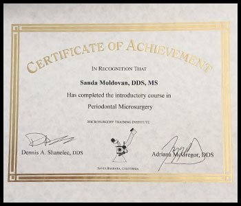 Degrees & Certifications Dr. Moldovan 8