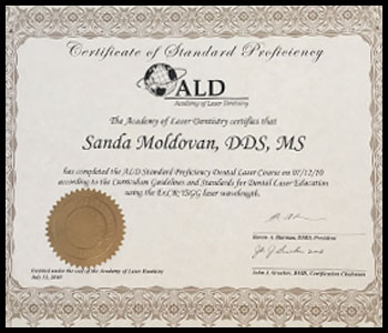 Degrees & Certifications Dr. Moldovan 7