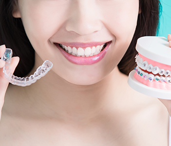 Dr. Moldovan Sanda at Beverly Hills Dental Health and Wellness explain the difference between Invisalign and Traditional Braces.